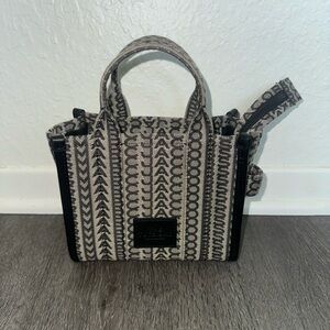 Marc Jacobs Black and Gray Mini Bag
